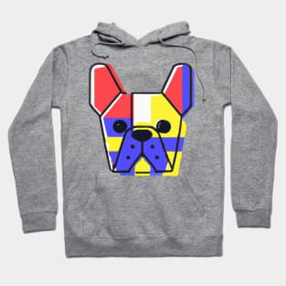 French Bulldog Pop Art Dog Owner Frenchie Funny Portrait Hoodie